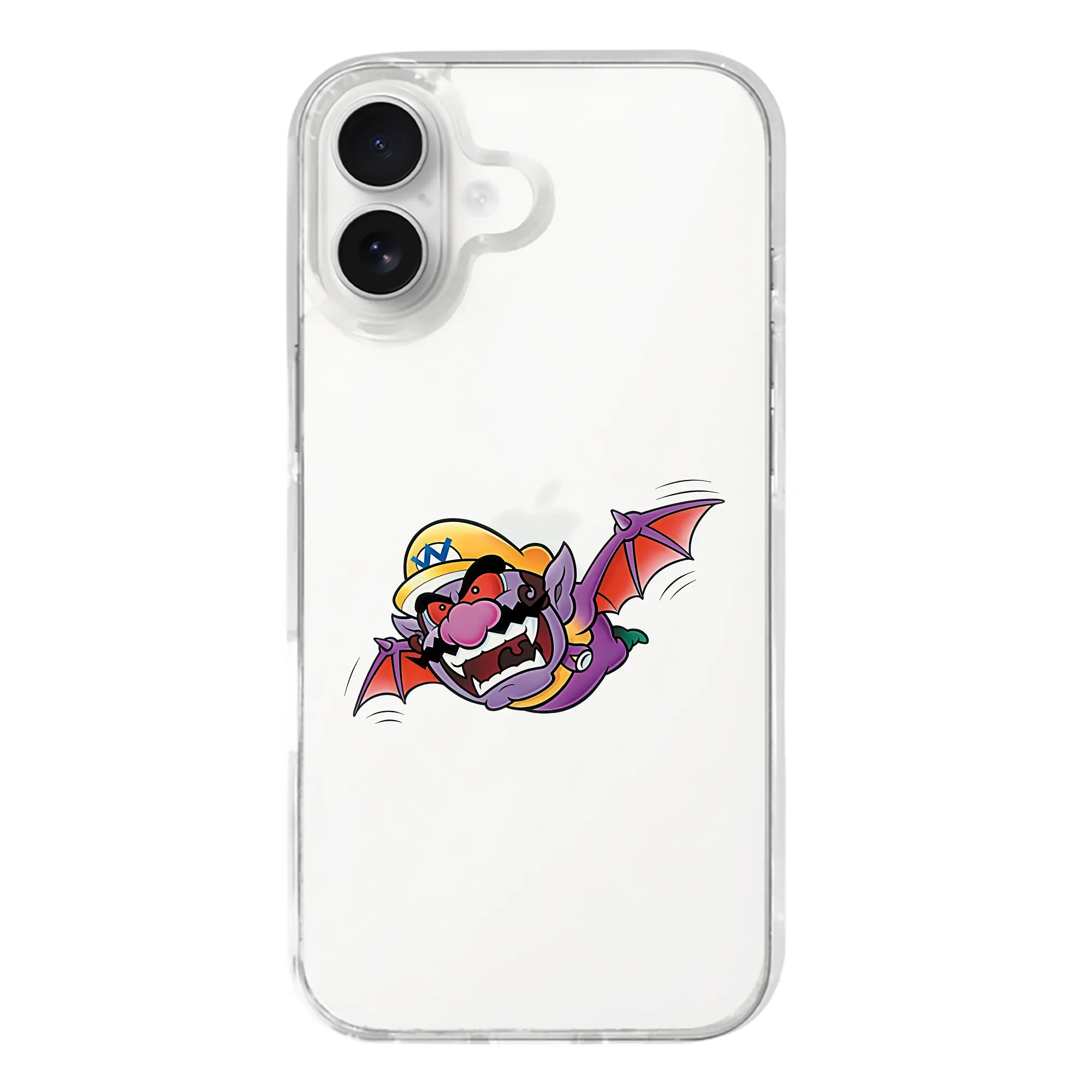 マリオ グッズ ワリオ - iPhone 17シリーズ 透明スマホケース – 薄型・耐衝撃・精密フィット保護カバー